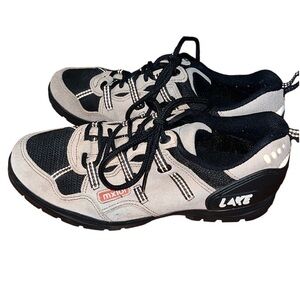 Lake MX101 tan and black suede men’s Cycling shoes Size 41 Equal to 8